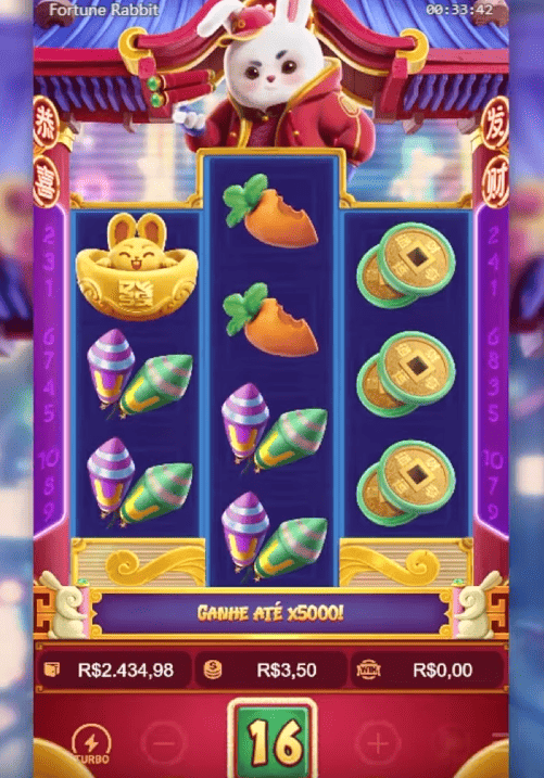 Jogo base do Fortune Rabbit